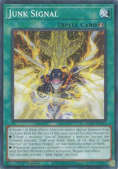 Junk Signal (BLZD-EN053) [Blazing Dominion]
