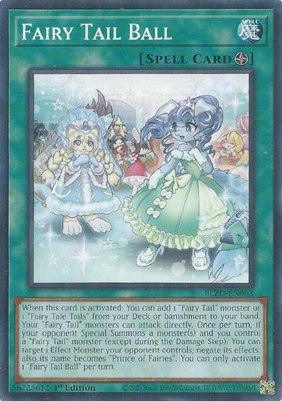 Fairy Tail Ball (BLZD-EN063) [Blazing Dominion]