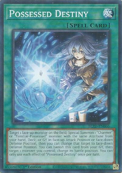 Possessed Destiny (BLZD-EN066) [Blazing Dominion]