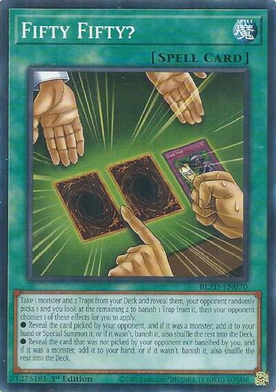 Fifty Fifty? (BLZD-EN070) [Blazing Dominion]