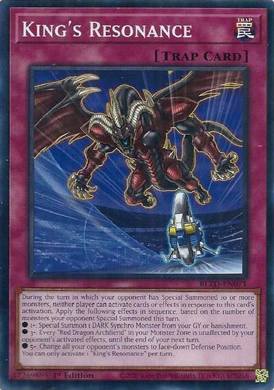 King's Resonance (BLZD-EN071) [Blazing Dominion]