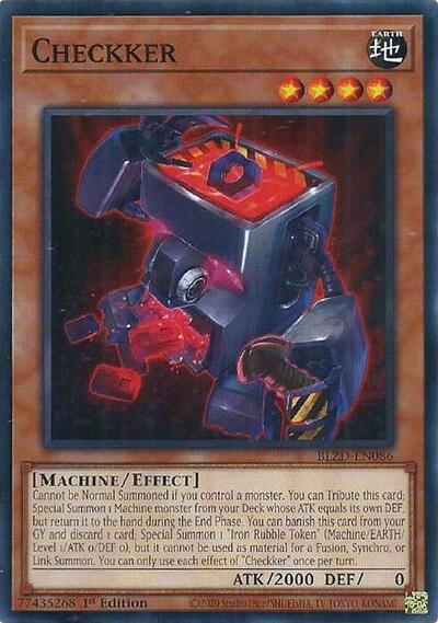 Checkker (BLZD-EN086) [Blazing Dominion]