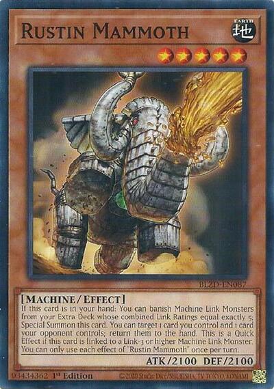 Rustin Mammoth (BLZD-EN087) [Blazing Dominion]