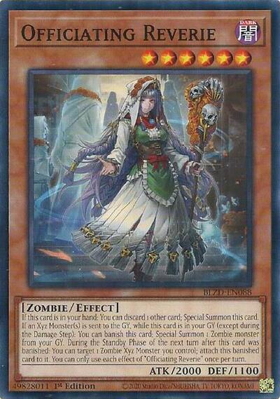 Officiating Reverie (BLZD-EN088) [Blazing Dominion]