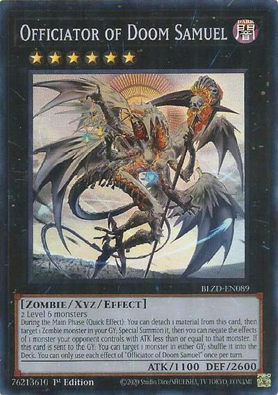 Officiator of Doom Samuel (BLZD-EN089) [Blazing Dominion]