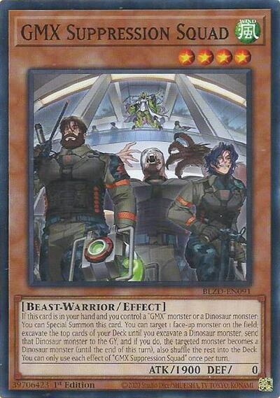 GMX Suppression Squad (BLZD-EN091) [Blazing Dominion]