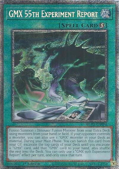 GMX 55th Experiment Report (Starlight Rare) (BLZD-EN094) [Blazing Dominion]