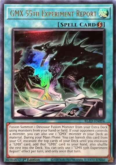 GMX 55th Experiment Report (BLZD-EN094) [Blazing Dominion]