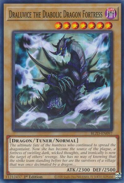 Draluvice the Diabolic Dragon Fortress (BLZD-EN097) [Blazing Dominion]