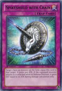 Spikeshield with Chain (BP02-EN214) [Battle Pack 2: War of the Giants]
