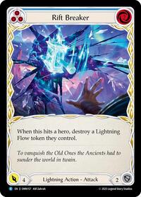 Rift Breaker (Blue) (OMN157) [Omens of the Third Age]