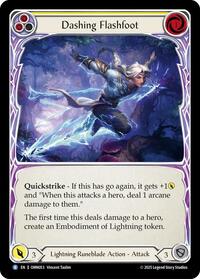 Dashing Flashfoot (OMN053) [Omens of the Third Age]