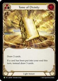 Tome of Divinity - JDG067 (JDG067) [Flesh and Blood: Promo Cards]