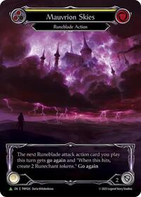 Mauvrion Skies (Yellow) (Marvel) - TNP026 (TNP026) [Flesh and Blood: Promo Cards]