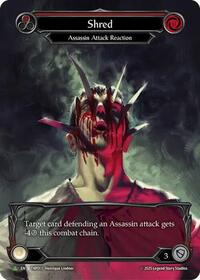 Shred (Red) (Marvel) - TNP013 (TNP013) [Flesh and Blood: Promo Cards]