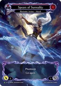 Spears of Surreality (Red) (Marvel) - TNP016 (TNP016) [Flesh and Blood: Promo Cards]