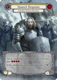 Staunch Response (Yellow) (Marvel) - TNP020 (TNP019) [Flesh and Blood: Promo Cards]