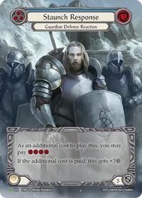 Staunch Response (Blue) (Marvel) - TNP020 (TNP019) [Flesh and Blood: Promo Cards]