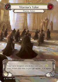 Warrior's Valor (Yellow) (Marvel) - TNP011 (TNP011) [Flesh and Blood: Promo Cards]