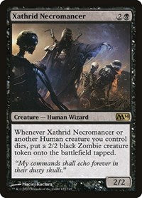 Xathrid Necromancer (123) [Magic 2014 (M14)]