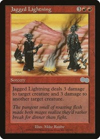 Jagged Lightning (200) [Urza's Saga]