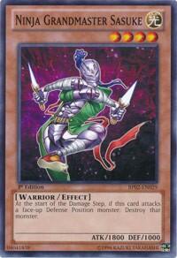 Ninja Grandmaster Sasuke (BP02-EN029) [Battle Pack 2: War of the Giants]