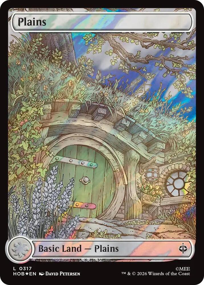 Plains (0317) (Surge Foil) (317) [The Hobbit]