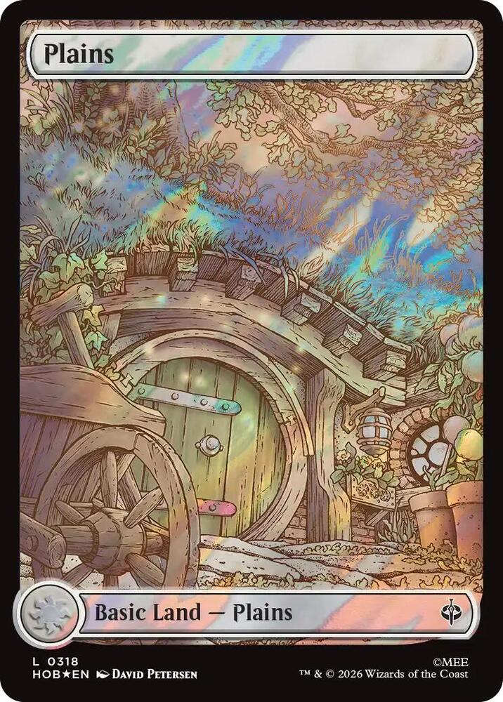 Plains (0318) (Surge Foil) (318) [The Hobbit]