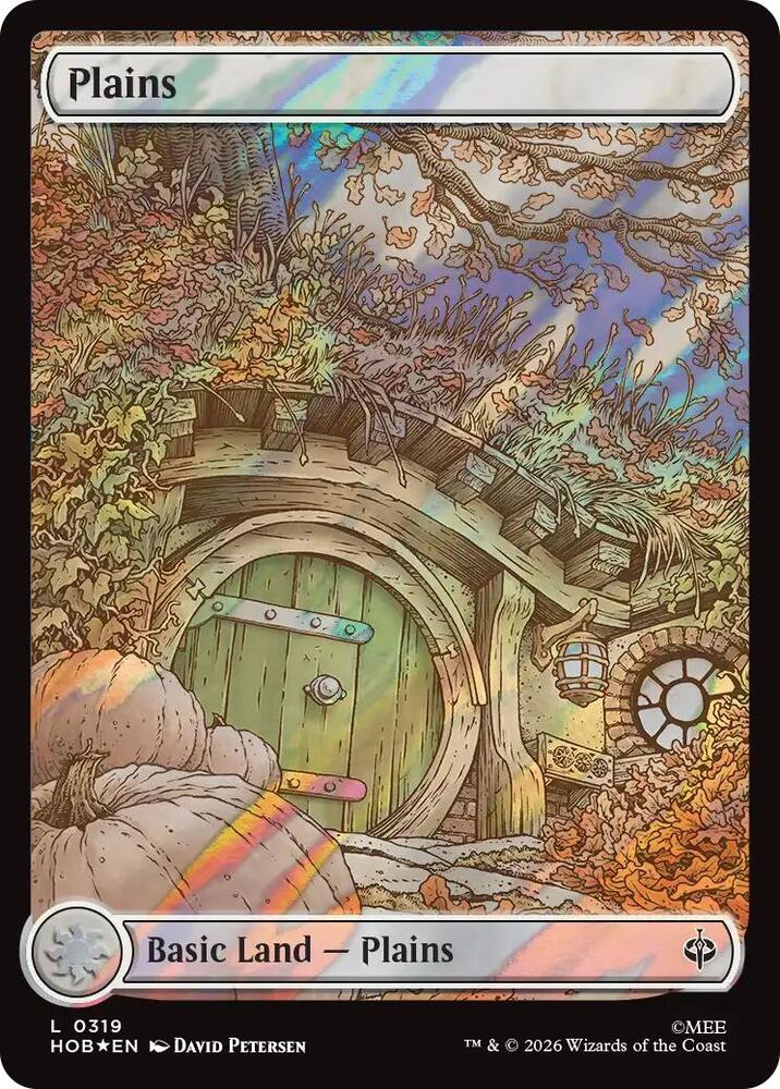 Plains (0319) (Surge Foil) (319) [The Hobbit]