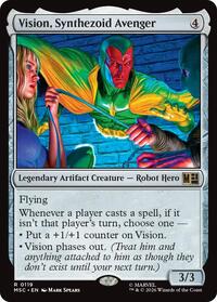 Vision, Synthezoid Avenger (119) [Commander: Marvel Super Heroes]