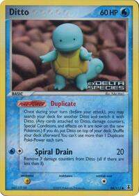 Ditto - 64/113 (Squirtle) (Delta Species Stamped) (064/113) [Miscellaneous Cards & Products]