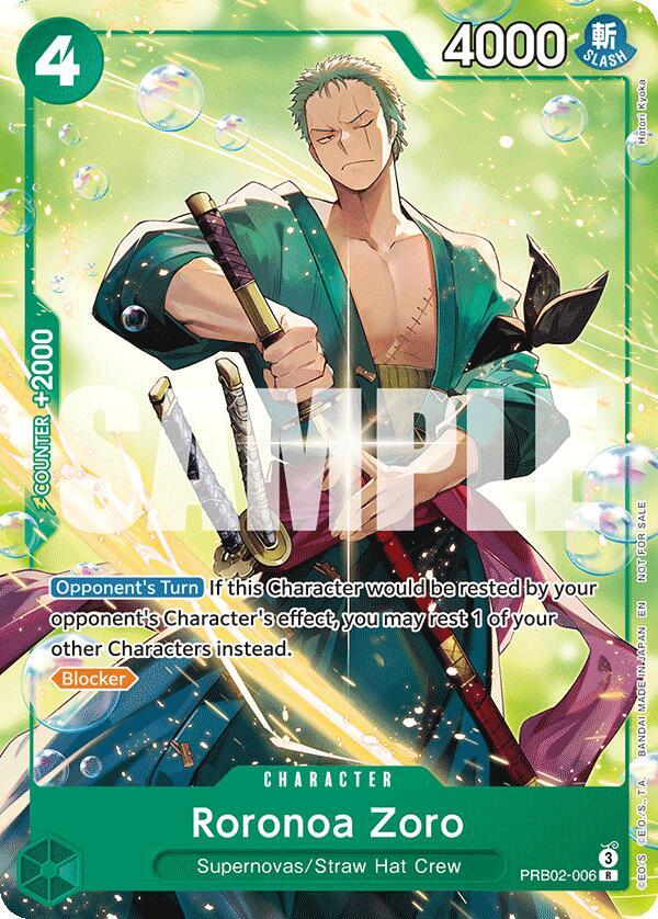 Roronoa Zoro (Welcome Pack 2026 Vol.1) (PRB02-006) [One Piece Promotion Cards]