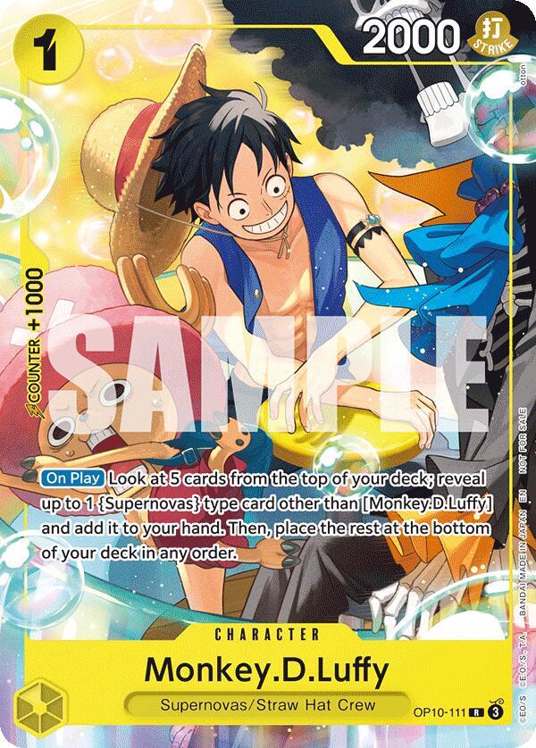 Monkey.D.Luffy (Welcome Pack 2026 Vol.1) (OP10-111) [One Piece Promotion Cards]