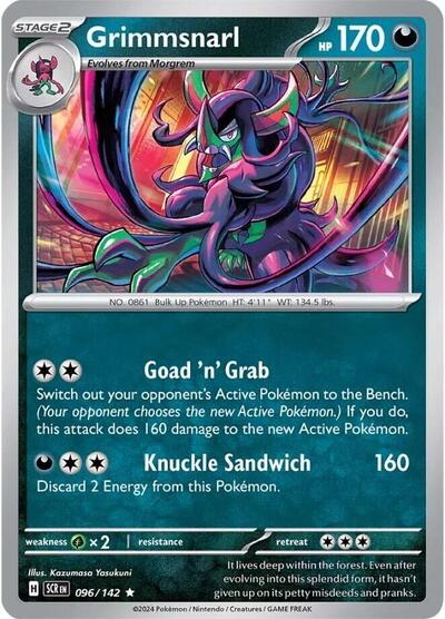 Grimmsnarl - 096/142 (Non-Holo) (096/142) [Deck Exclusives]