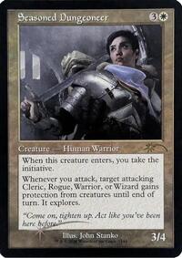 Seasoned Dungeoneer (Retro Frame) (7144) [Secret Lair Drop Series]