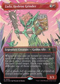 Zada, Hedron Grinder (Display Commander) - Thick Stock (2423) [Secret Lair Drop Series]