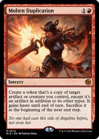 Molten Duplication (14) [Promo Pack: Secrets of Strixhaven]
