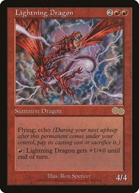 Lightning Dragon (202) [Urza's Saga]