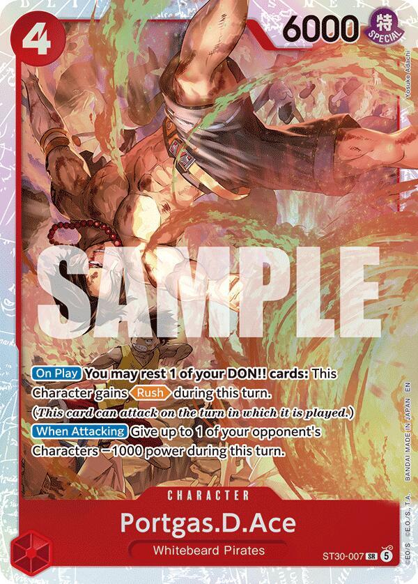 Portgas.D.Ace (007) (ST30-007) [Starter Deck EX: Luffy & Ace]