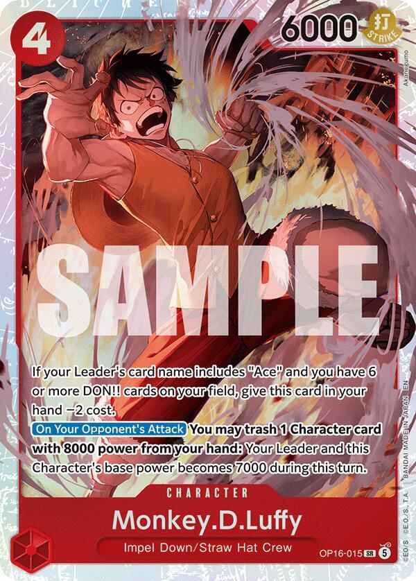 Monkey.D.Luffy (OP16-015) [The Time of Battle]