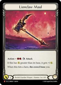 Lionclaw Maul (OMN247) [Omens of the Third Age]