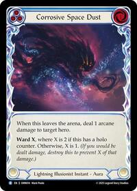Corrosive Space Dust (Blue) (OMN014) [Omens of the Third Age]