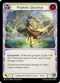 Prophetic Quickstep (OMN055) [Omens of the Third Age]