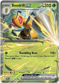 Beedrill ex - 003/086 (003/086) [ME04: Chaos Rising]