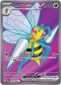 Beedrill ex - 098/086 (098/086) [ME04: Chaos Rising]