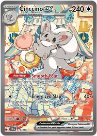 Cinccino ex - 119/086 (119/086) [ME04: Chaos Rising]