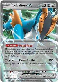 Cobalion ex - 064/086 (064/086) [ME04: Chaos Rising]