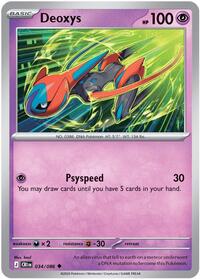 Deoxys - 034/086 (034/086) [ME04: Chaos Rising]