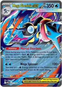 Mega Greninja ex - 022/086 (022/086) [ME04: Chaos Rising]