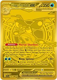 Mega Greninja ex - 122/086 (122/086) [ME04: Chaos Rising]